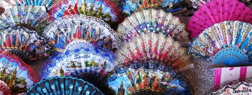 Souvenir ventagli Spagna